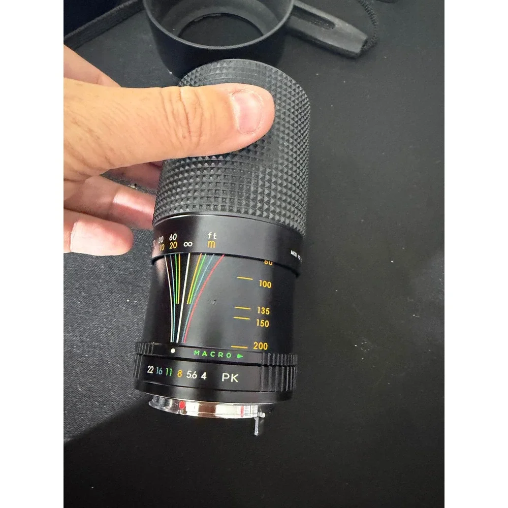 Sears 80-200mm f4.0 PK Mount Lens Good Vintage Multi Coated Macro 202.737020